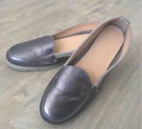 Damen Slipper, Marke Wave aus Italien / aubergine-metallic Gr. 40 Baden-Württemberg - Filderstadt Vorschau