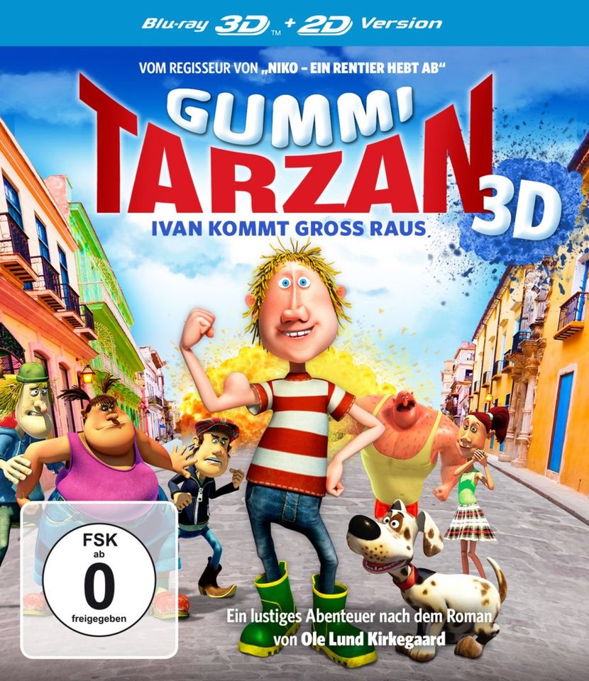 Gummi-Tarzan - Ivan kommt groß raus 3D Blu ray inkl. 2D Version. in Köln