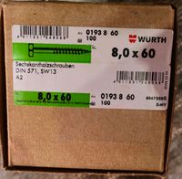 Würth Sechskantholzschrauben 8,0x60  DIN 571, SW13 Hannover - Nord Vorschau