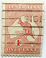 Australien, One Penny, orange, Jahr 1913, kostenloser Versand!!! Nordrhein-Westfalen - Lippstadt Vorschau