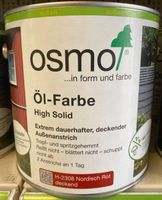 OSMO - Öl-Farbe High Solid H-2308 Nordisch Rot deckend 2,5L Nordrhein-Westfalen - Bad Lippspringe Vorschau