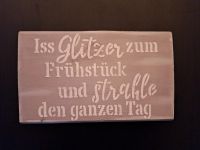 Holzschild mit Spruch Schleswig-Holstein - Jevenstedt Vorschau