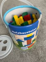 Holzbausteine 100 Stück/ Sortierspiel Nordrhein-Westfalen - Steinfurt Vorschau