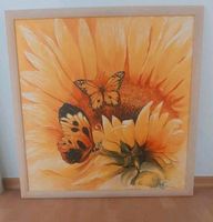 Wandbild Sonnenblume/Schmetterling Hessen - Wiesbaden Vorschau