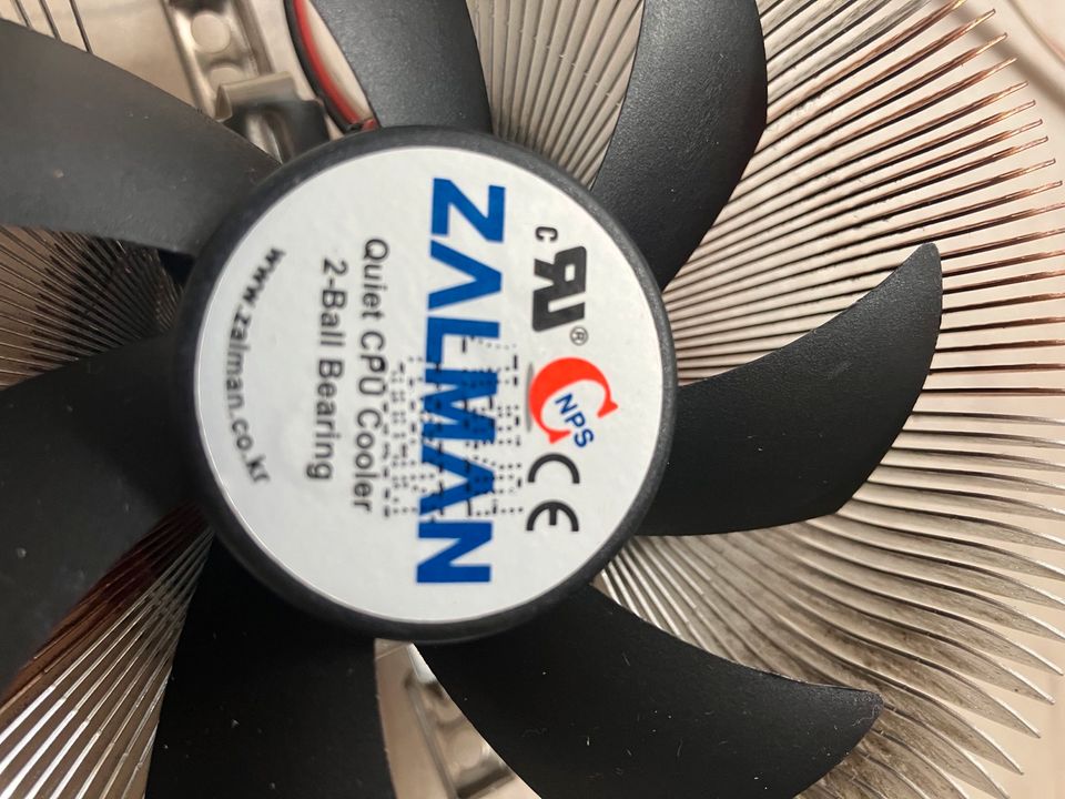 Zalman 2 Ball Bearing Prozessor kühler cooler AMD Sockel in Greven