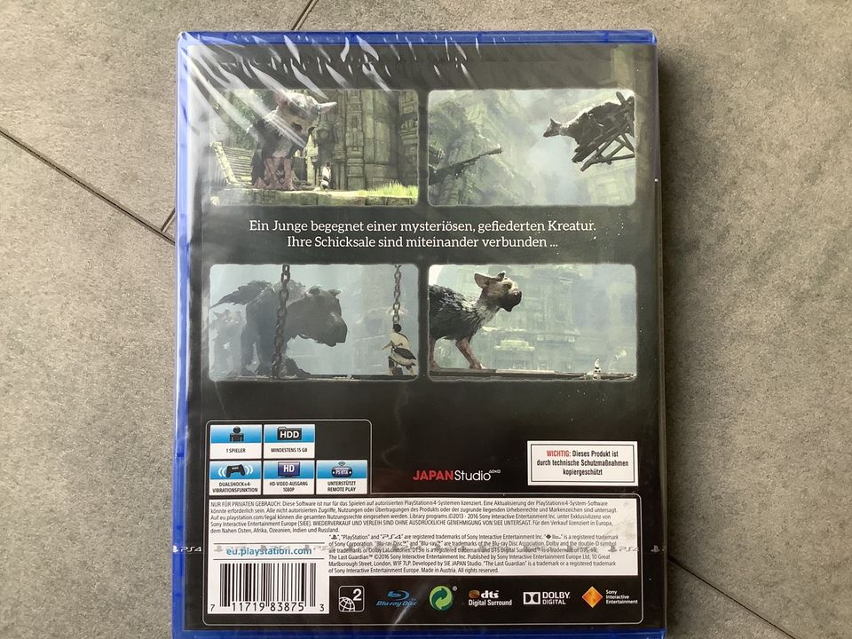 PlayStation PS 4   The Last Guardian  NEU! in Wietmarschen