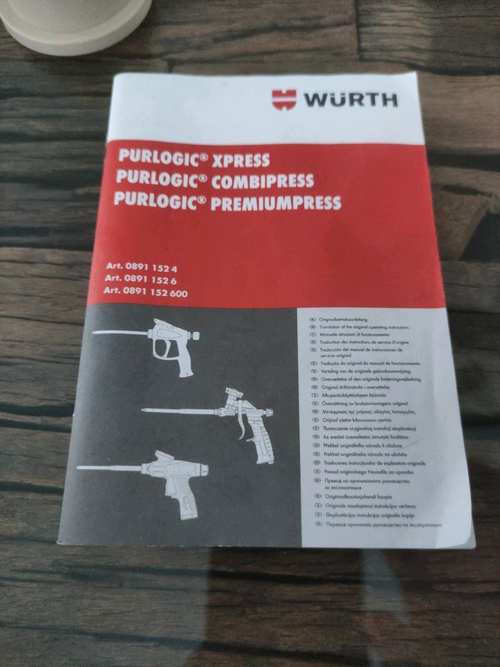 Würth Purlogic Premiumpress Schaumpistole in Göppingen
