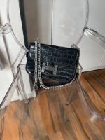 Tasche Handtasche schwarz H croco Stil style Design Luxus Baden-Württemberg - Heidelberg Vorschau