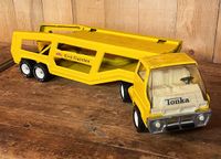 VINTAGE TONKA CAR CARRIER TRUCK LKW MAN CAVE USA SPIELZEUG DEKO Nordrhein-Westfalen - Hamm Vorschau