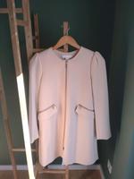 Mantel H&M Gr 36 S Blazer leicht rosa nude beige Sommer Hessen - Korbach Vorschau