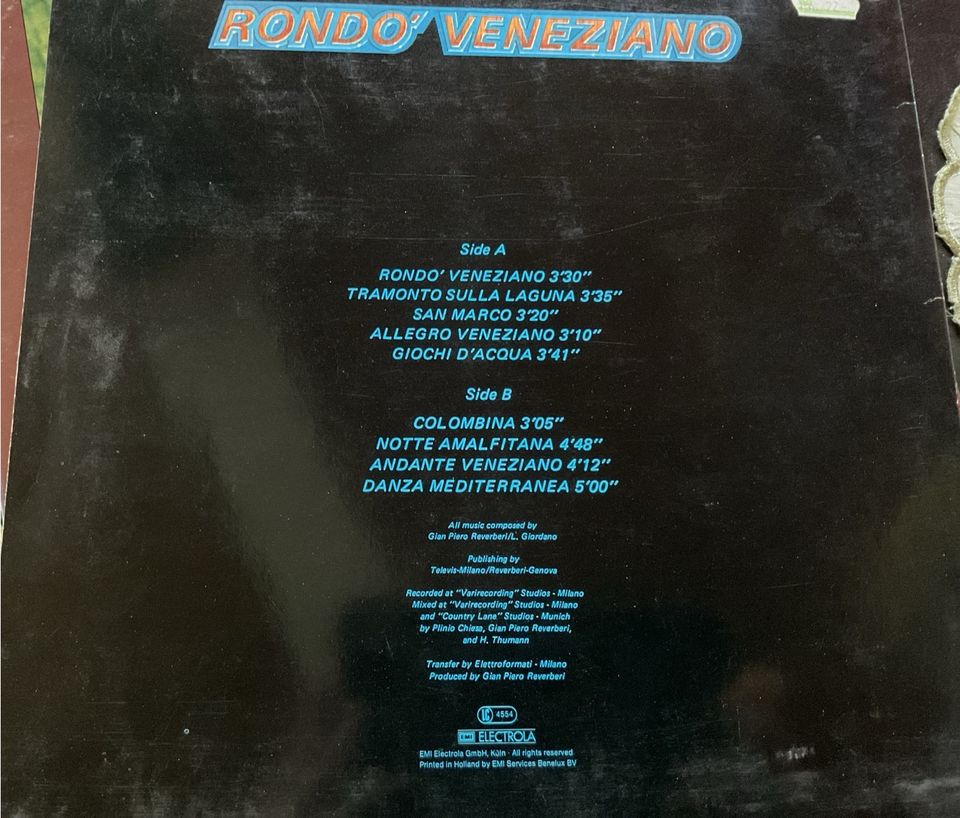 Rondo Veneziano LP Vinyl Schallplatte in Hamburg