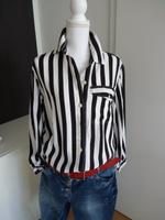 Bluse - schwarz-weiß-gestreift, Gr.38/40 Niedersachsen - Wolfsburg Vorschau