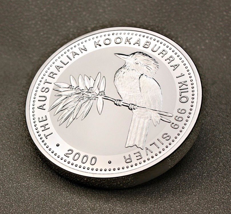 1 Kilo 999 Silber Kookaburra Münze 2000 Elisabeth II *11 in Glücksburg