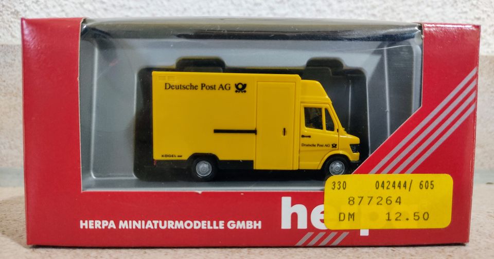 Herpa Transporter Deutsche Post Art.Nr. 042444 im Maßstab 1:87 in Ingersheim