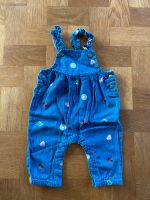 Sommer-Latzhose, jeanslook m Print, Gr. 56, Topomini,gut,gepflegt Nordrhein-Westfalen - Dormagen Vorschau