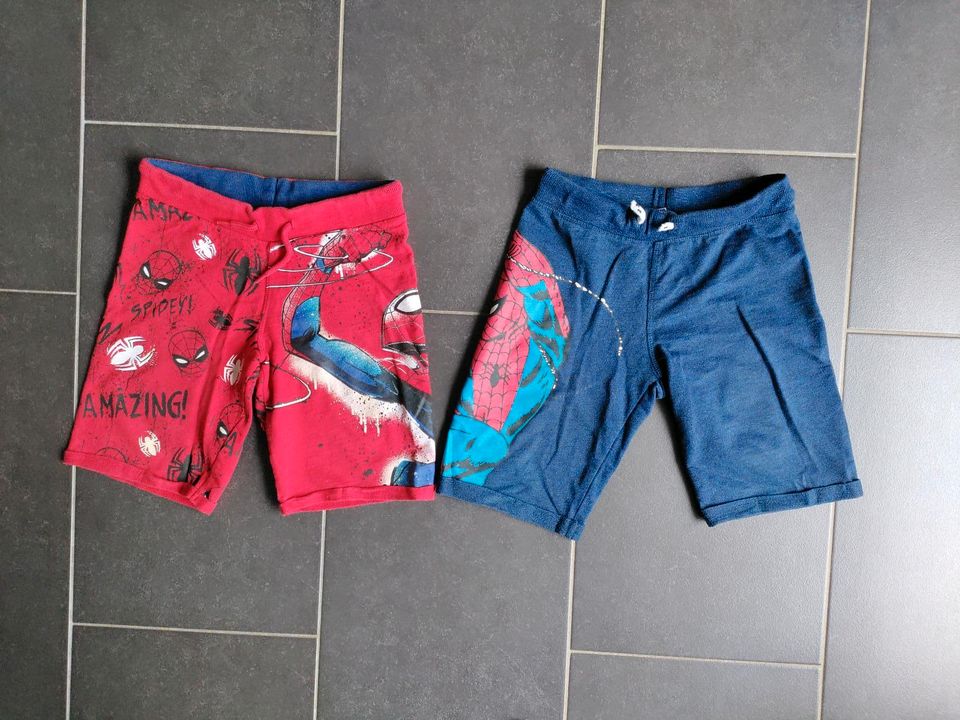 Shorts, kurze Hosen Set 128, Spiderman in Hetzerath (Mosel)