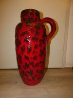 Vintage Fat Lava Bodenvase rot grau 1a Vase 420-57 W-Germany Nordrhein-Westfalen - Mülheim (Ruhr) Vorschau