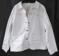 Sheego Damen Jeans Jacke Gr. 54 Kurzjacke Jeansjacke Creme Neu Hessen - Biedenkopf Vorschau