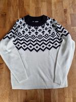 C&A Strickpullover, weiss schwarz, Gr. S / 36 Hessen - Groß-Zimmern Vorschau