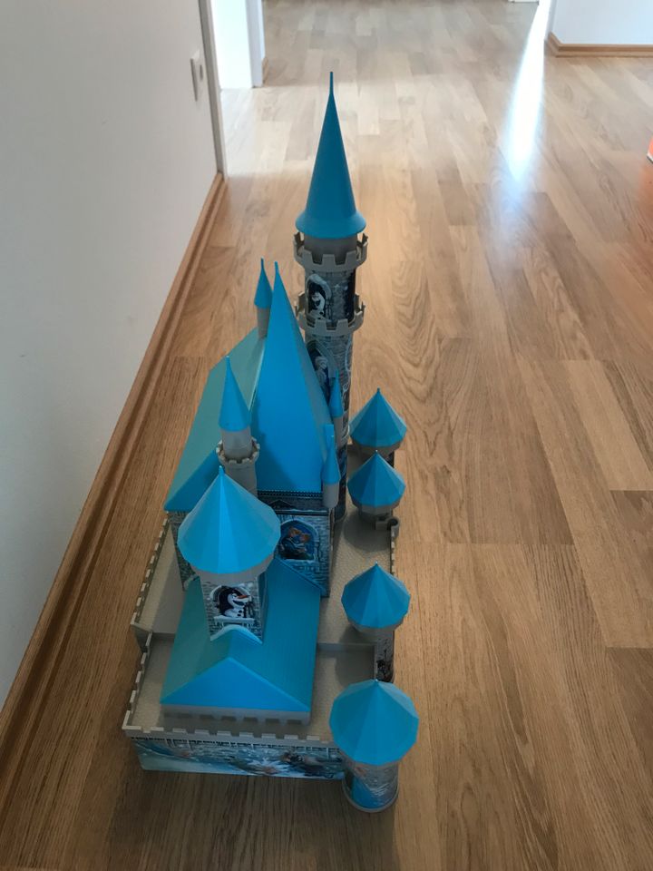 Puzzle 3D Schloss Anna und Elsa Frozen II Eiskönigin in Berka/Werra
