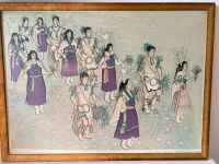 Alice Asmar Lithographie Harvest Dancers Handsigniert limitiert Nordrhein-Westfalen - Neuss Vorschau