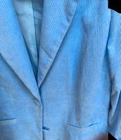 Boohoo Blazer Jacke Cord Kord, Gr. 40, blau, hellblau Niedersachsen - Ihlow Vorschau