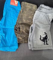 Kurze Jeansshorts 140 grau/Blau/Camouflage verschiedene Marken Rheinland-Pfalz - Daleiden Vorschau