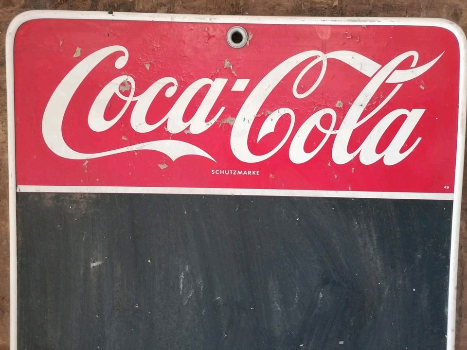 Orginal !!! Vintage COCA-COLA Tafel in Kulmbach