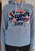 Superdry Hoodie, Pulli,  Größe (40) 38, wie neu, blau meliert Freiburg im Breisgau - March Vorschau