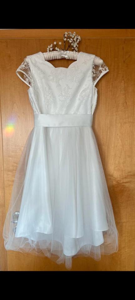Kommunionkleid, Kleid für Hochzeit, Blumenmädchenkleid - Gr. 164 in Sandberg
