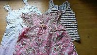 3 Set Sommer Vertbaudet 104 Kleid Shirt Bluse Unterhemd Bayern - Nordendorf Vorschau