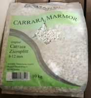 CARRARA MAMOR♥️ ZIERSPLITT weiß 10 KG, BASTELN , GARTEN Sachsen-Anhalt - Halle Vorschau