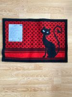 Schmutzfangmatte neu 40 x 60 schwarze Katze rot Nürnberg (Mittelfr) - Mitte Vorschau