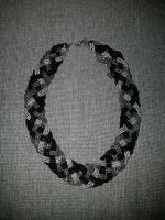 Halskette Collier Perlen schwarz grau silber Niedersachsen - Uslar Vorschau