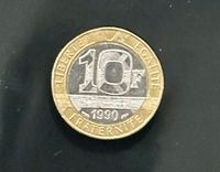 10 Franc aus dem Jahr 1990 gebraucht Nordrhein-Westfalen - Kerken Vorschau