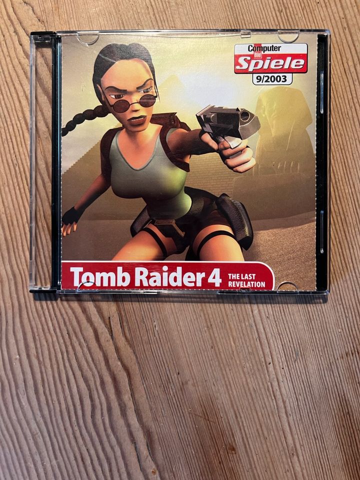 PC-Spiel Tomb Raider 4 in Tharandt