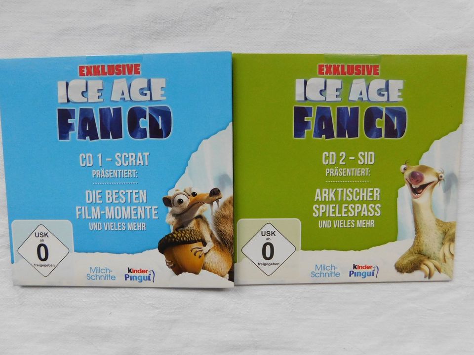 CD Rom ICE AGE Fan-CD Scrat oder Sid jeweils neu in Hannover