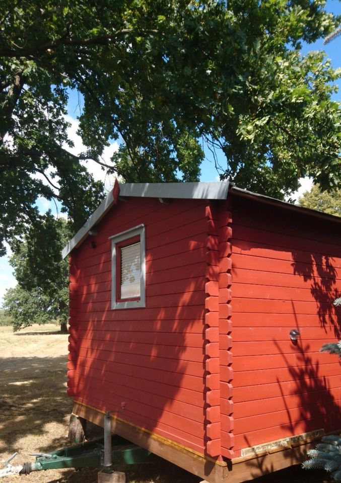 Spielhaus/Gartenhaus auf Rädern ! Sofort abholbar. in Schleife (Ort)