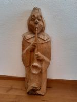 Geschnitzte Holzfigur - Musikant, Bläser, Clown - Höhe 74 cm Bayern - Kiefersfelden Vorschau