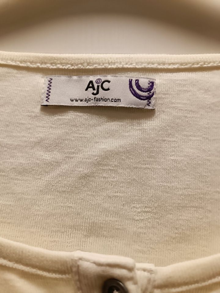 Oberteil in Langarmshirt AJC Kleinanzeigen Henley weiß - 36/38 Bamberg | Bayern jetzt eBay ist Kleinanzeigen Neu creme Feinripp