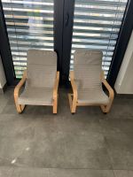 2 x POÄNG Kindersessel IKEA Birkenfurnier/Knisa hellbeige Bayern - Pfaffenhofen a.d. Ilm Vorschau