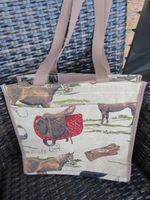 Tasche❤*Shopper *❤ Segeltuch mit Pferdemotiven * NEU Nordrhein-Westfalen - Greven Vorschau