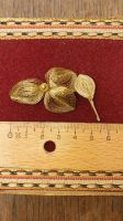 Filigranschmuck Brosche Friesen gold Perle vintage alt antik Bayern - Geiselhöring Vorschau