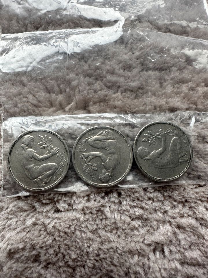 Münzen 1949 in Bad Honnef