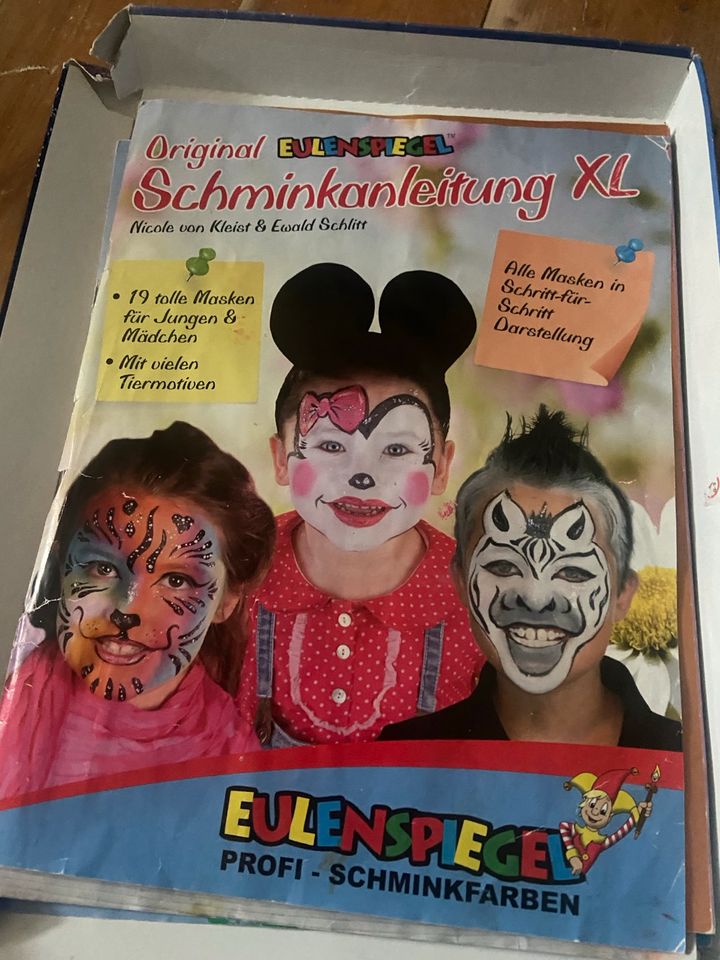 Original eulenspiegel schminkanleitung schminkfarben in Bremen