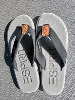 NEU Espirt Flip-Flops, Gr. 43, grau Baden-Württemberg - Elztal Vorschau