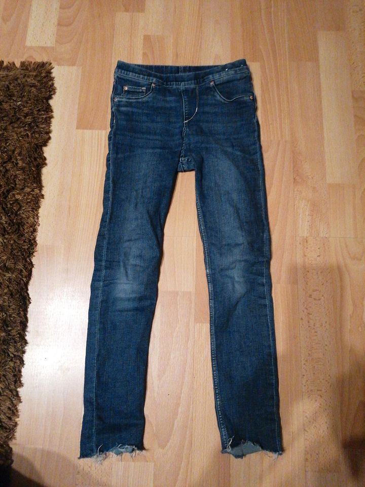 Jeans leggings Gr 140 h&m in Frankfurt am Main