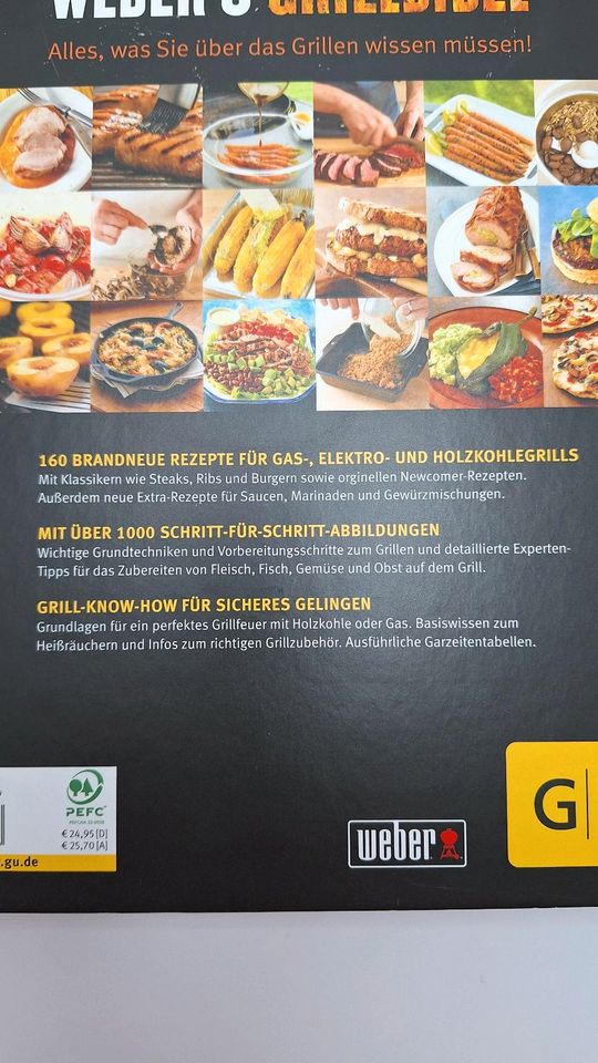 Weber's Grill Bibel Buch mit Rezepte in Markt Indersdorf