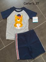 Carter’s Set 92 Shirt Shorts grau dunkelblau Tiger *NEU* Schleswig-Holstein - Tangstedt  Vorschau