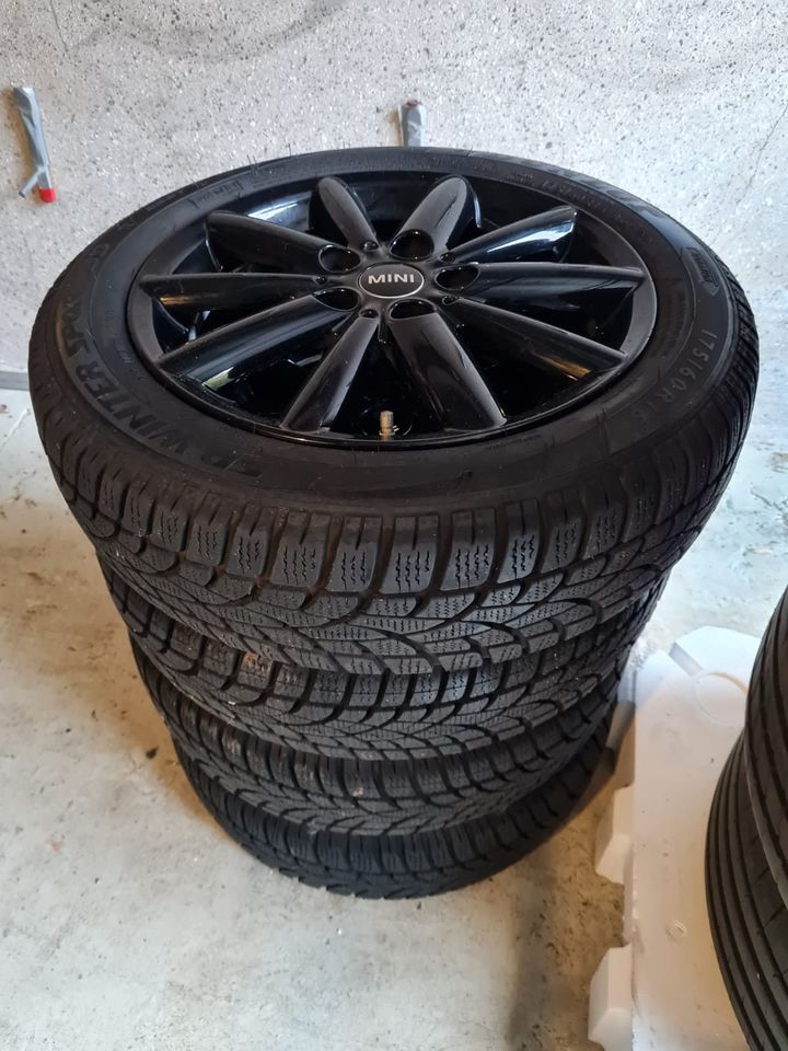 MINI Alufelge Radial Spoke 508 5,5J x 16 ET 46 schwarz 4 Stück in Krefeld